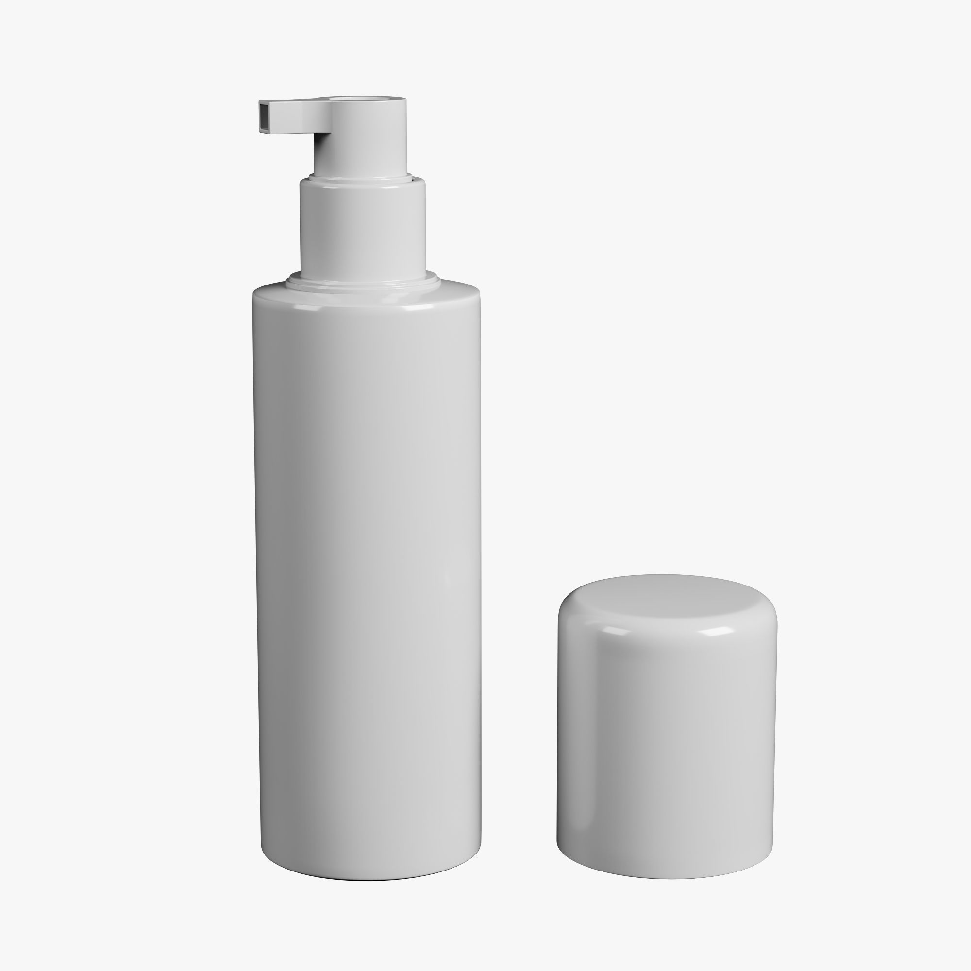 Cosmetics container 20 3D model_1