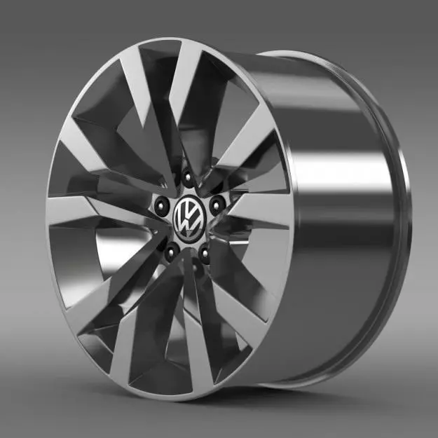 VW Beetle TDI 2012 rim 3D model_0