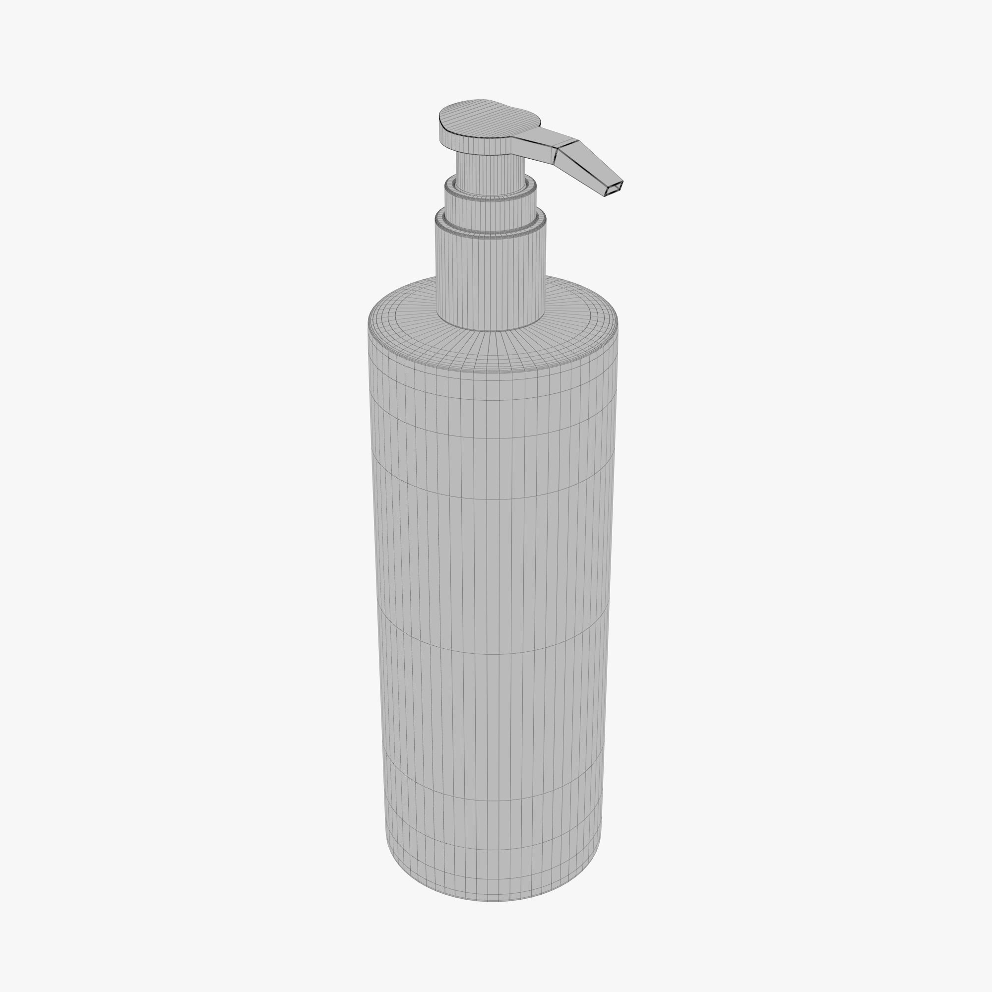 Cosmetics container 18 3D model_2