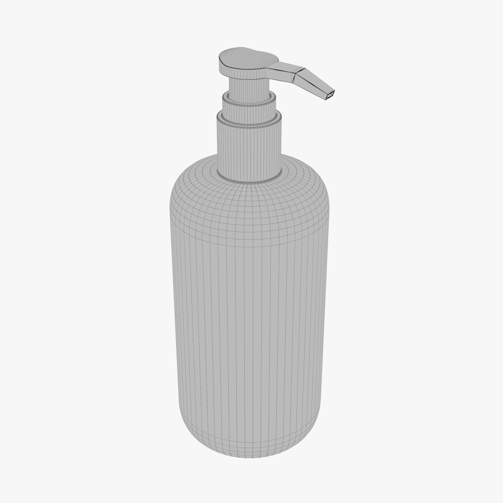 Cosmetics container 17 3D model_2