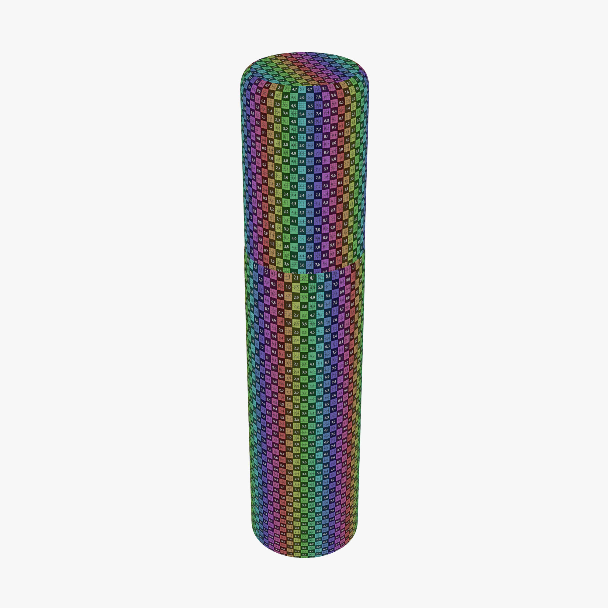 Cosmetics container 15 3D model_3