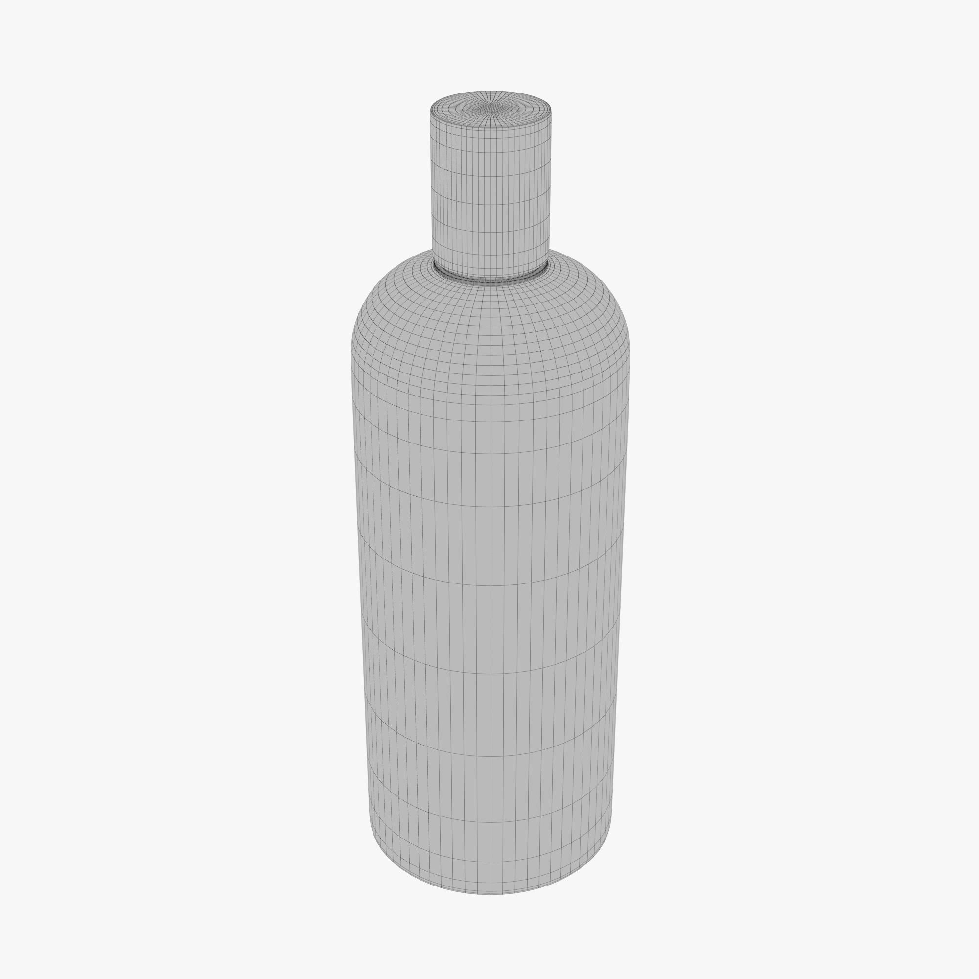 Cosmetics container 12 3D model_2