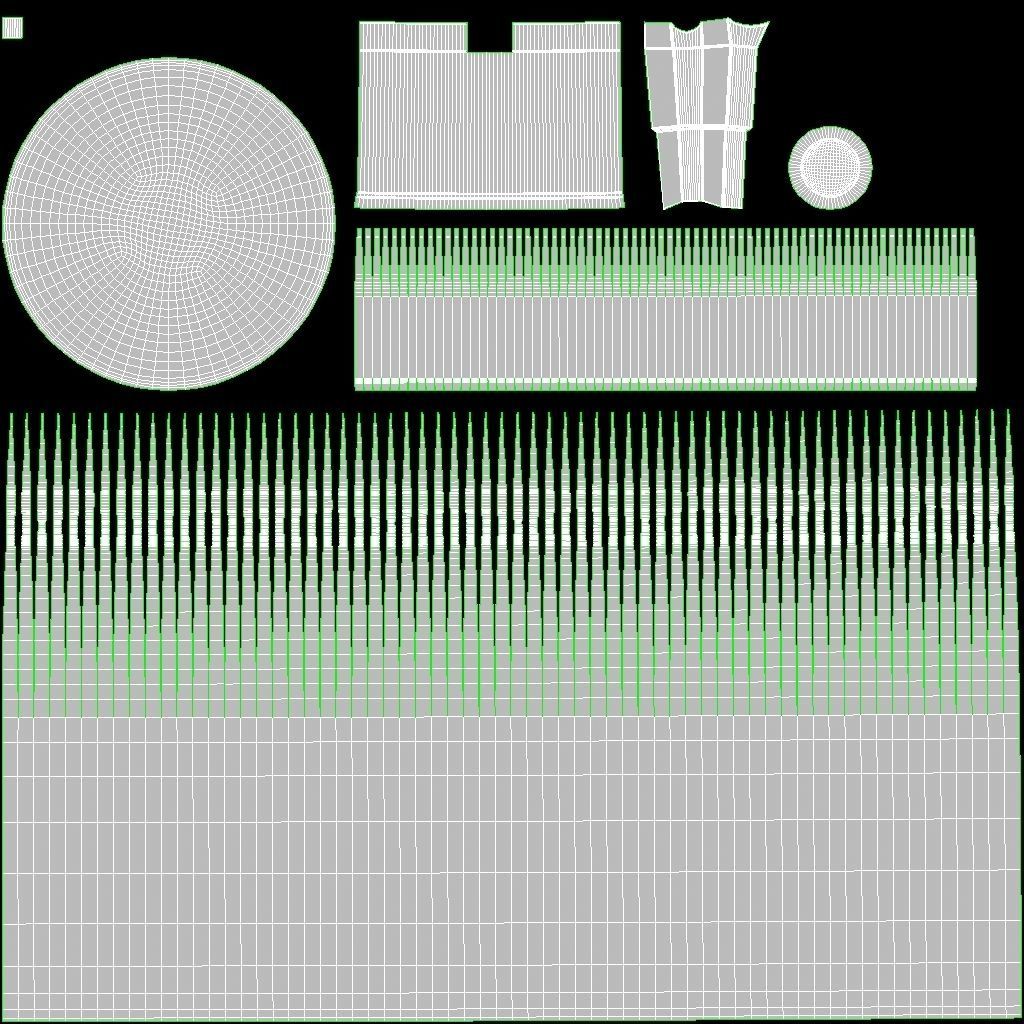 Cosmetics container 10 3D model_4