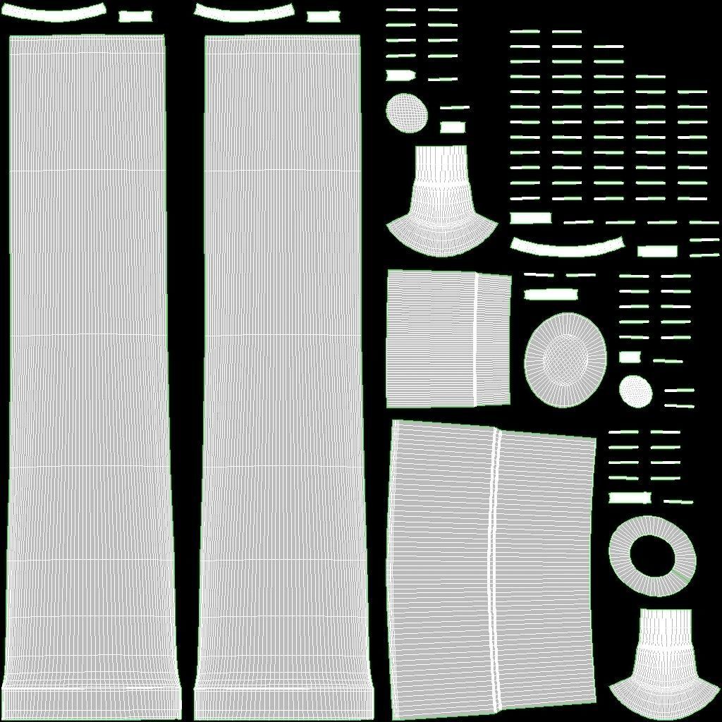 Cosmetics container 07 3D model_4