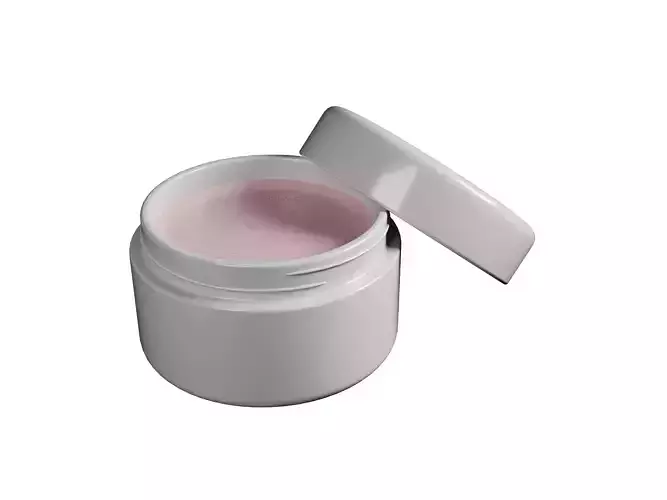 Cosmetics container 05 3D model