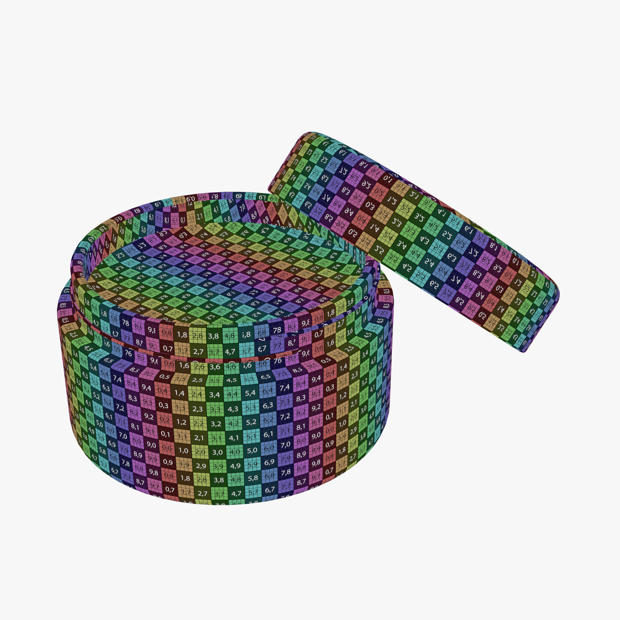 Cosmetics container 05 3D model_3