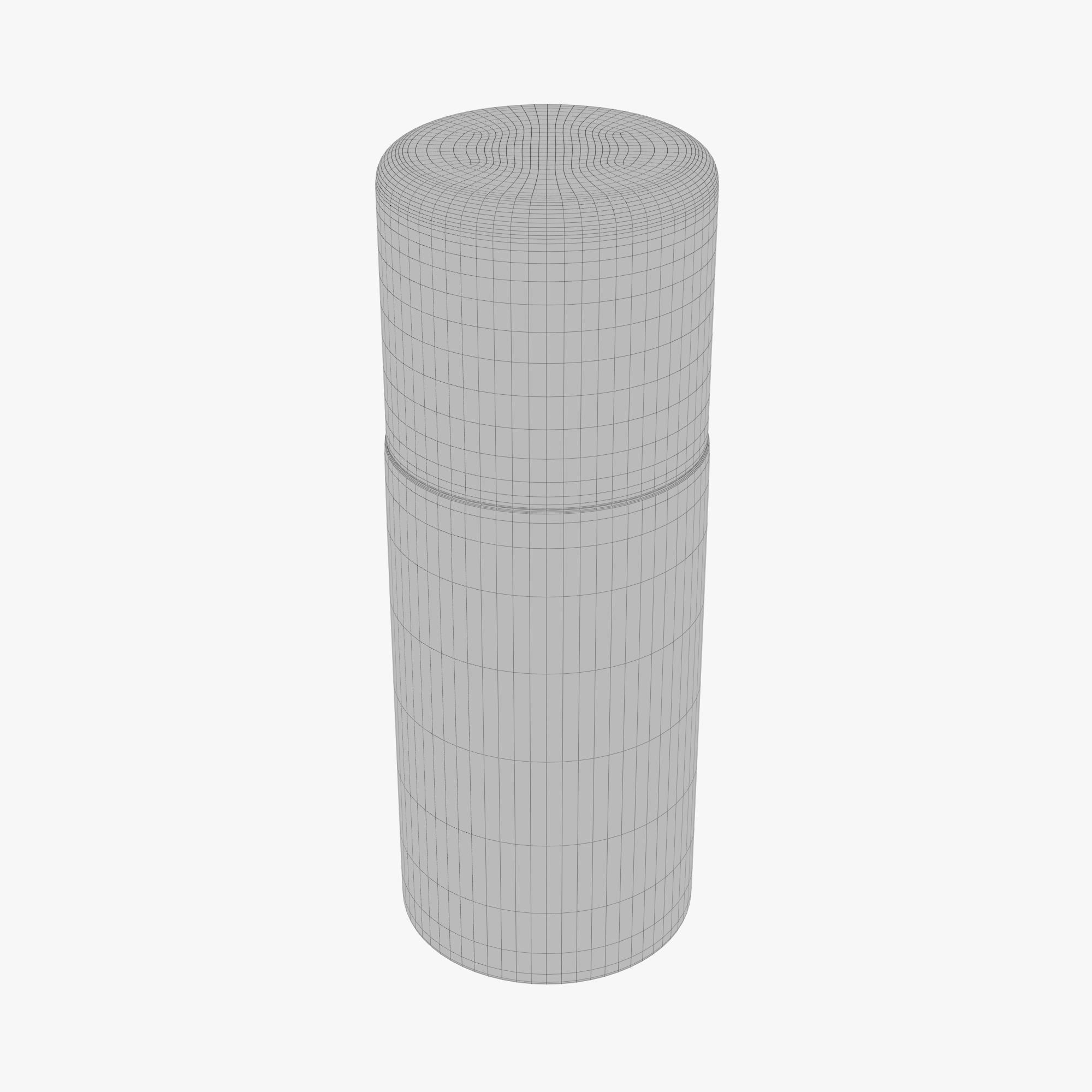 Cosmetics container 02 3D model_2