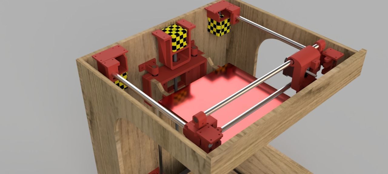 3D printer construction set for self build 3D print model_0