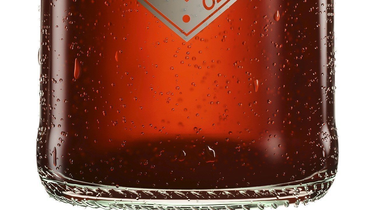 High Detailed Coca-Cola Bottle Models  3D model_4