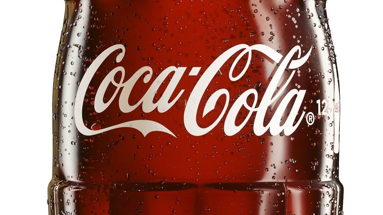 High Detailed Coca-Cola Bottle Models  3D model_2