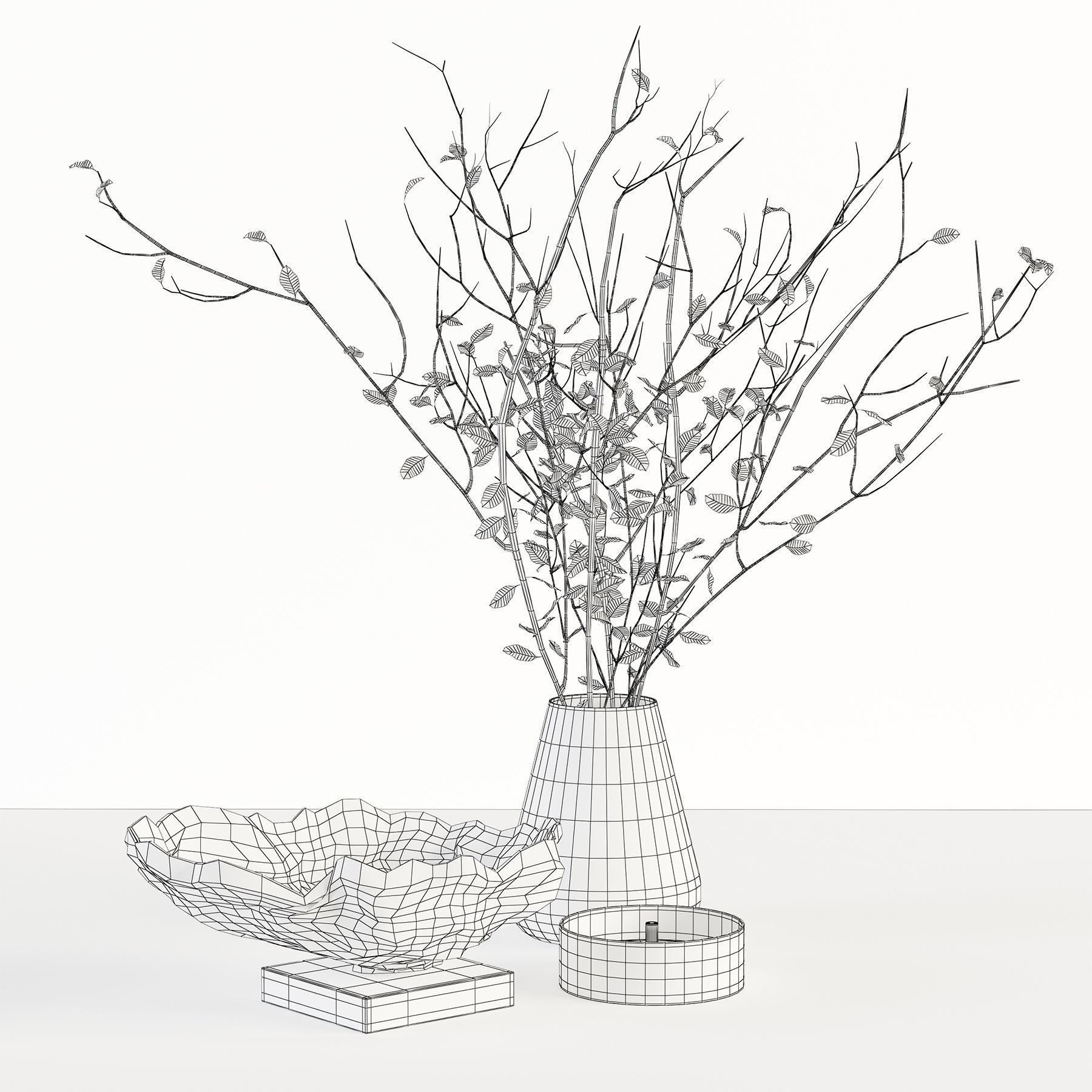 Siena Table Drexel Chair set 3D model_16