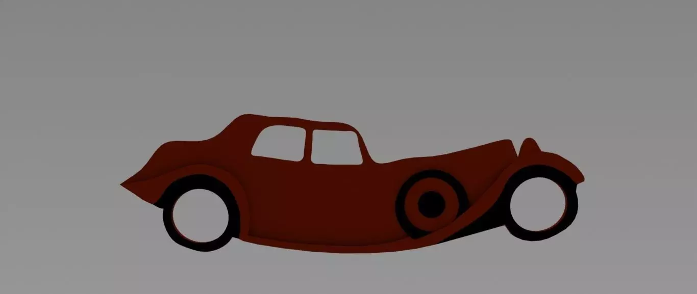 Keychain 3D Print Model car Free 3D print model