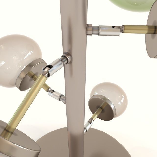 Floor Lamp Balloon Colore LED 3D model_5