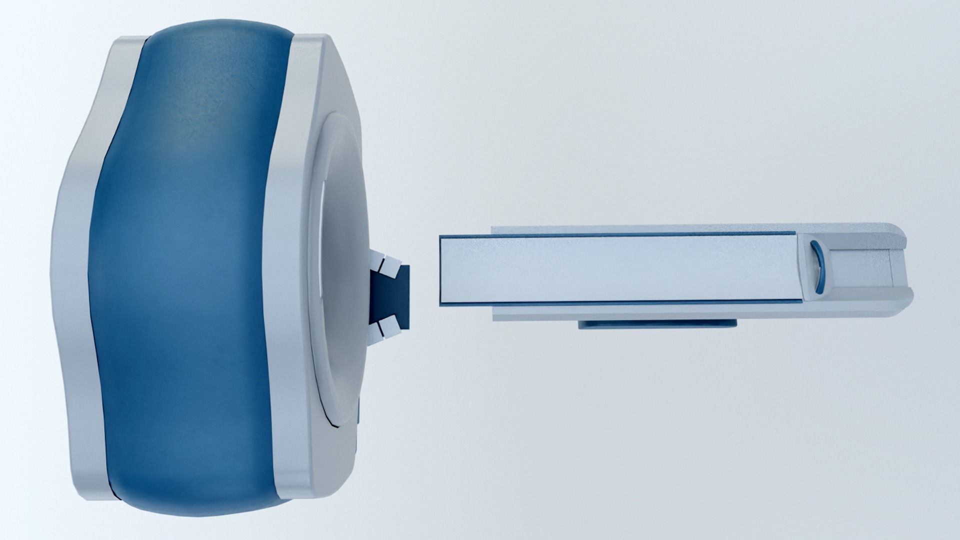 CT Scanner Low-poly 3D model_1