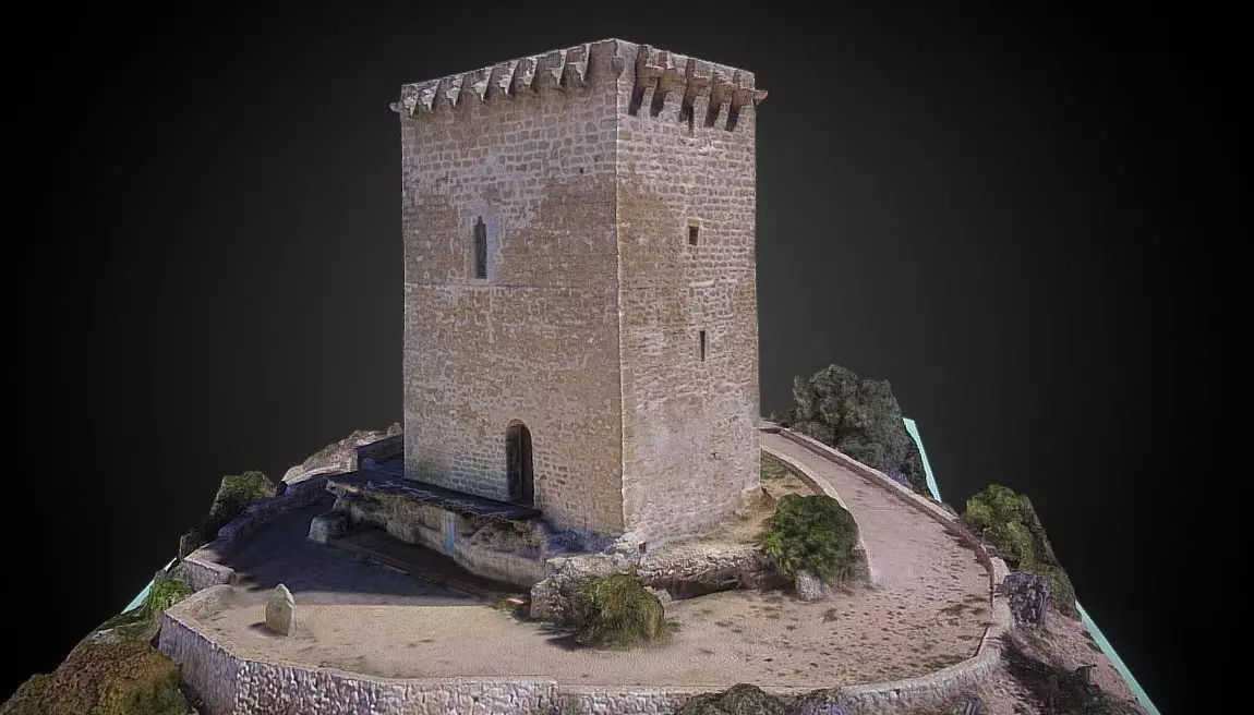 Defensive Tower - XIII Century 3D model_0