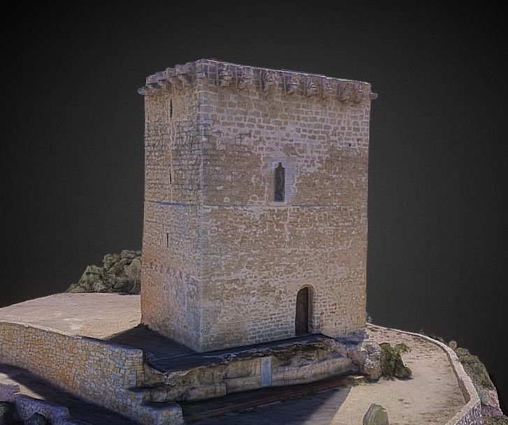 Defensive Tower - XIII Century 3D model_11
