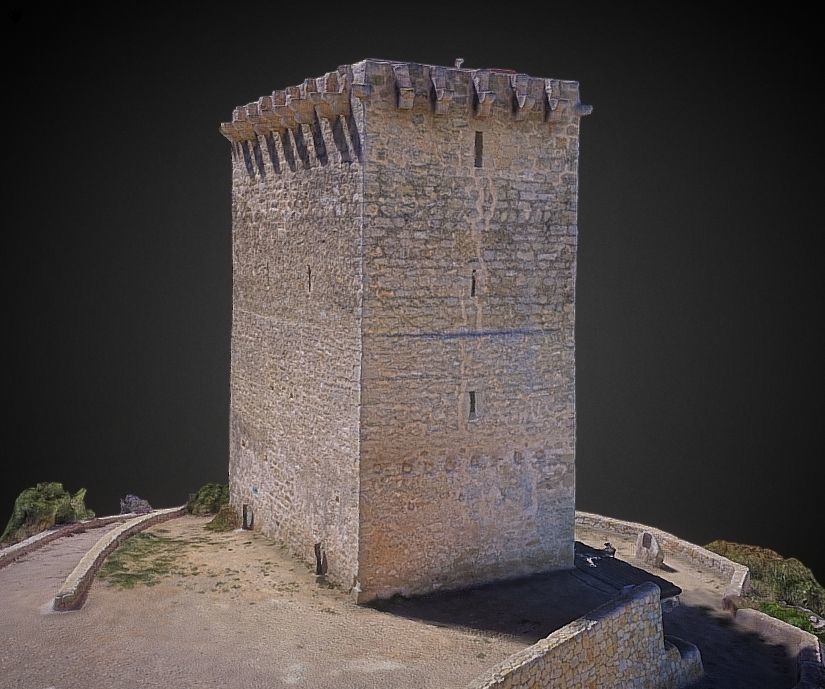 Defensive Tower - XIII Century 3D model_10