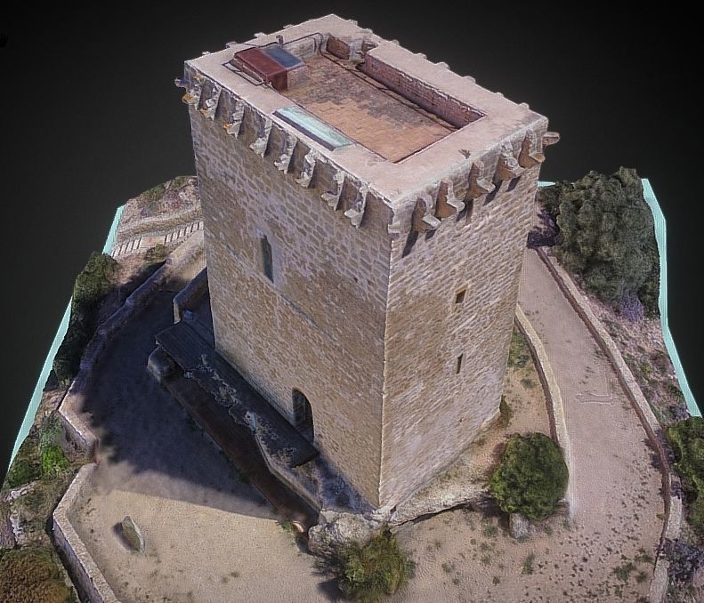 Defensive Tower - XIII Century 3D model_1