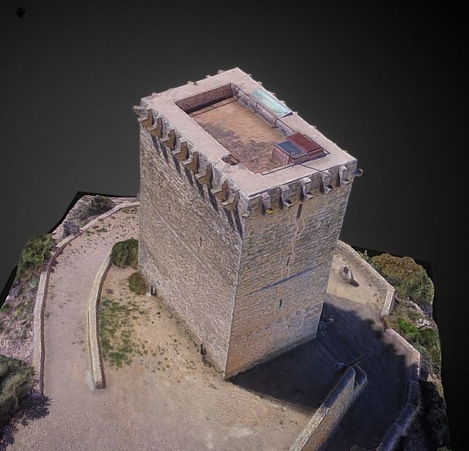 Defensive Tower - XIII Century 3D model_3