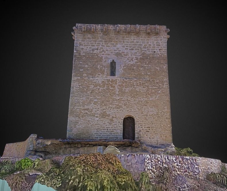 Defensive Tower - XIII Century 3D model_12