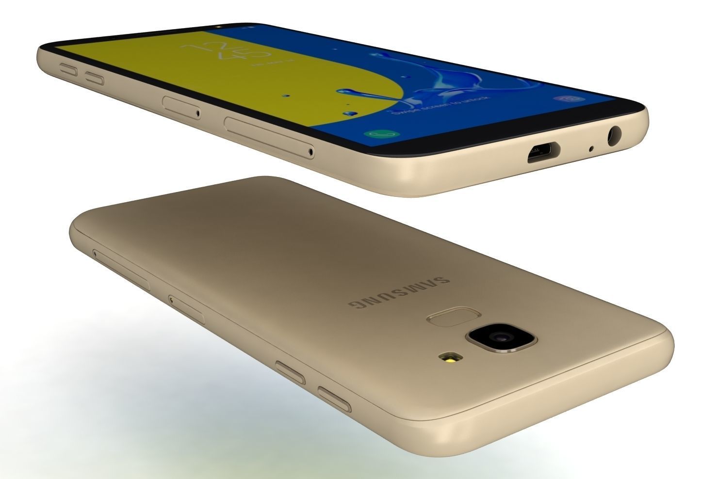 Samsung Galaxy J6 2018 All Color Low-poly 3D model_34