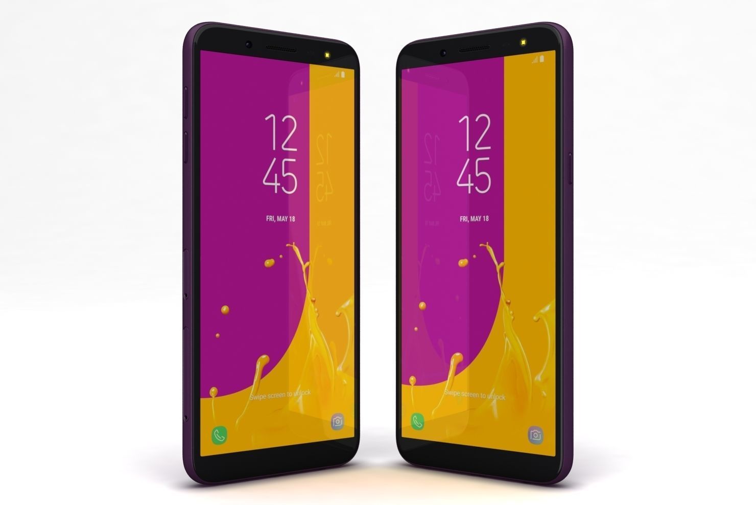 Samsung Galaxy J6 2018 All Color Low-poly 3D model_23