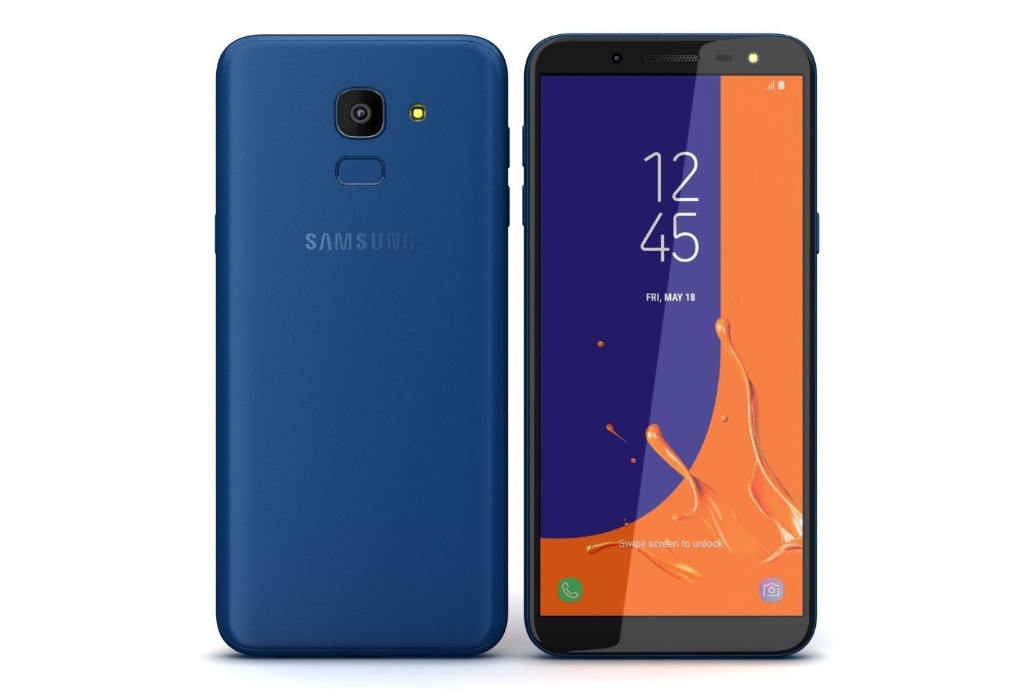 Samsung Galaxy J6 2018 All Color Low-poly 3D model_11