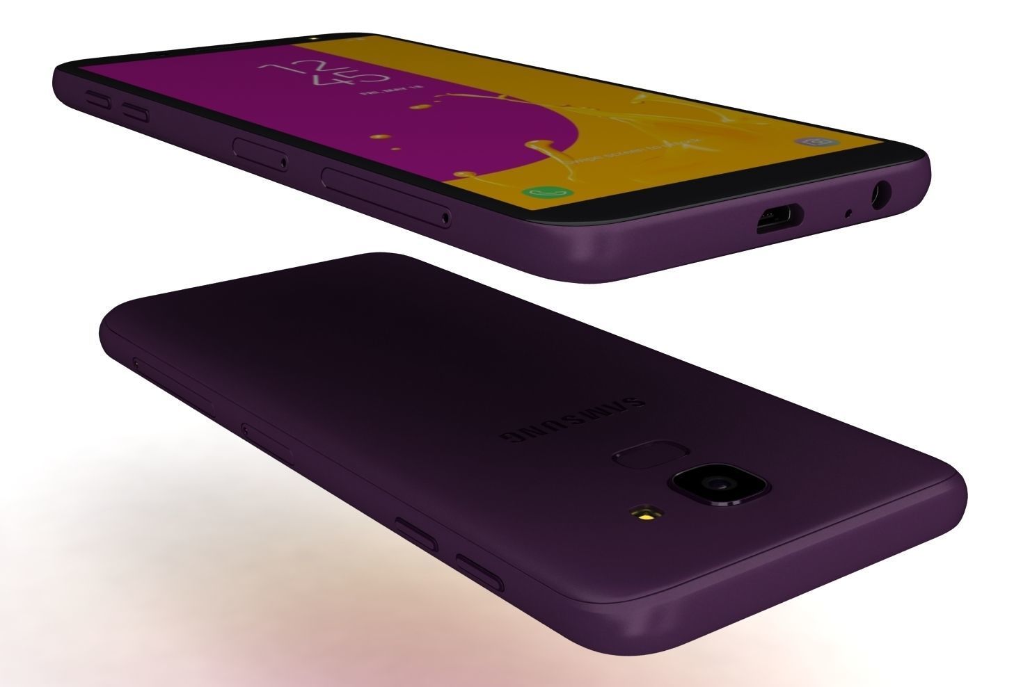 Samsung Galaxy J6 2018 All Color Low-poly 3D model_25