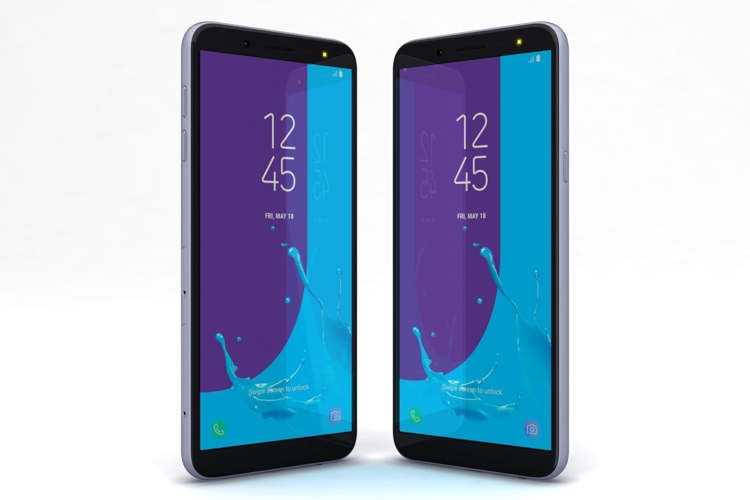 Samsung Galaxy J6 2018 All Color Low-poly 3D model_45