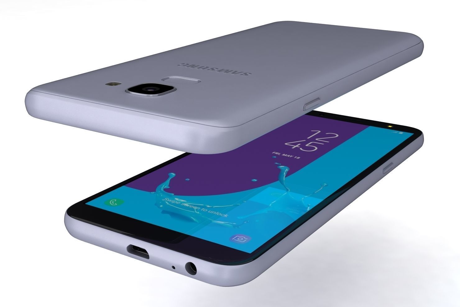 Samsung Galaxy J6 2018 All Color Low-poly 3D model_47