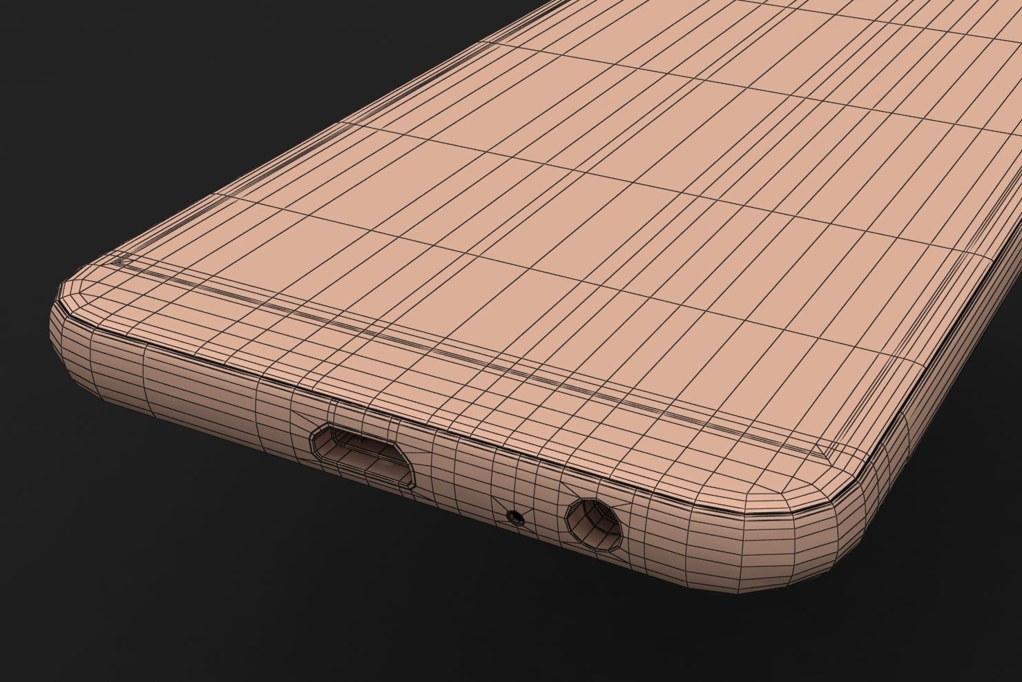 Samsung Galaxy J6 2018 All Color Low-poly 3D model_68