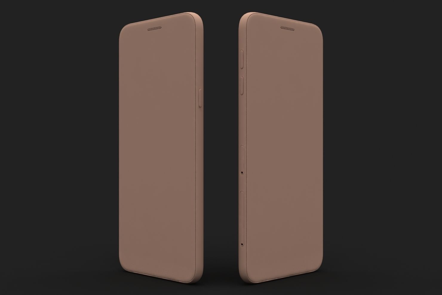 Samsung Galaxy J6 2018 All Color Low-poly 3D model_60