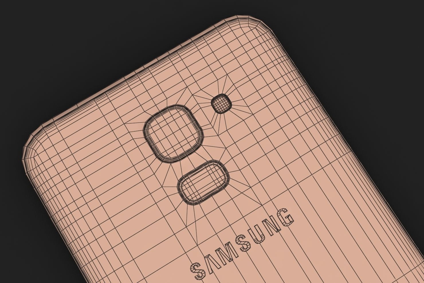 Samsung Galaxy J6 2018 All Color Low-poly 3D model_74