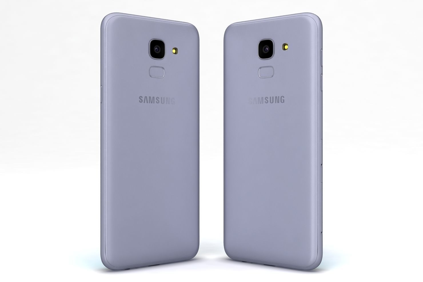 Samsung Galaxy J6 2018 All Color Low-poly 3D model_46