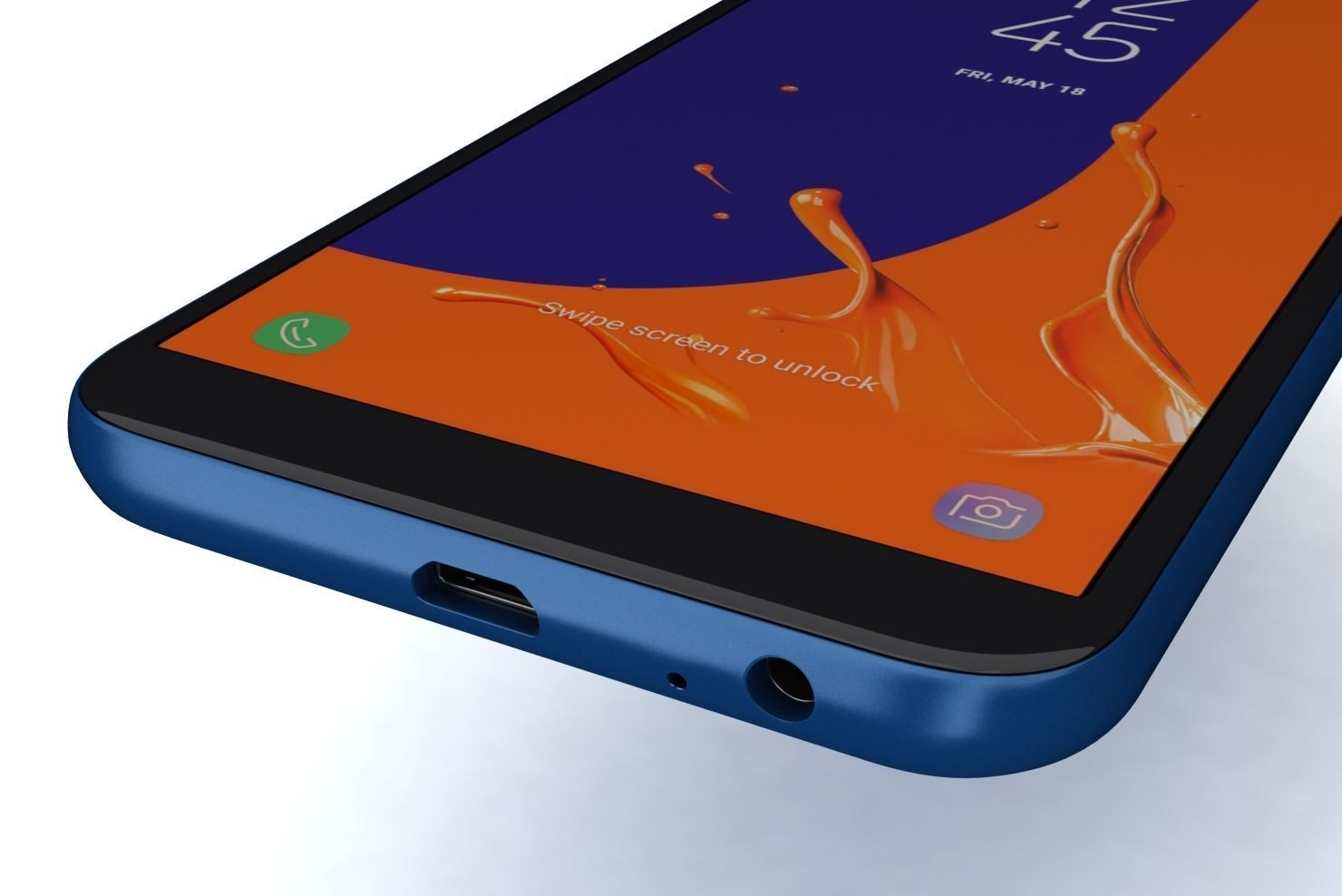 Samsung Galaxy J6 2018 All Color Low-poly 3D model_17