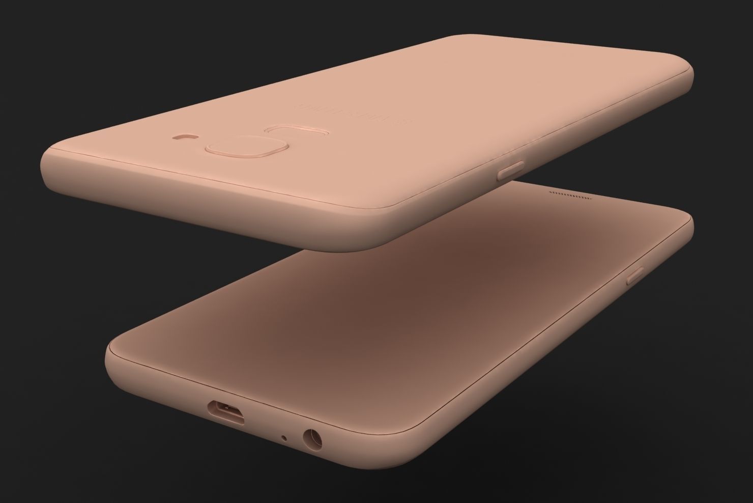 Samsung Galaxy J6 2018 All Color Low-poly 3D model_63
