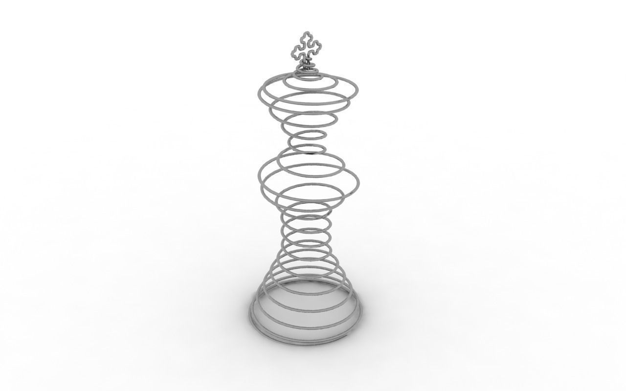 Spring KING Free 3D model_4