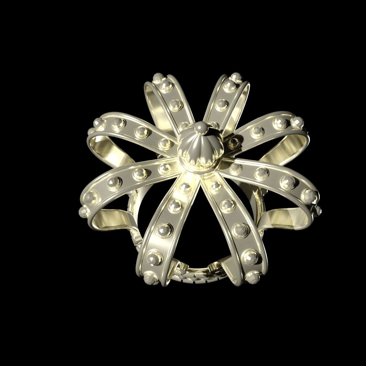 GOLDEN CROWN READY TO PRINT 3D print model_2