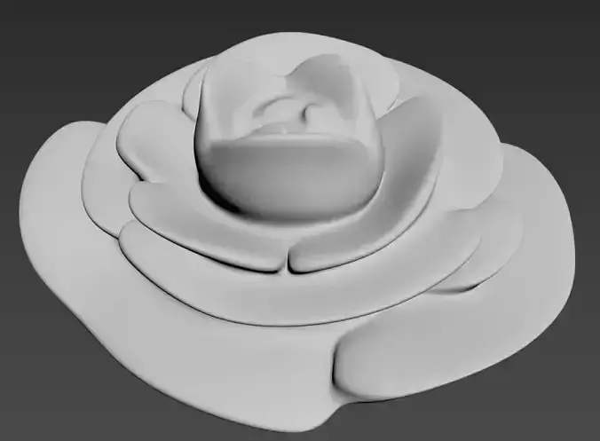 Furniture rose handle small