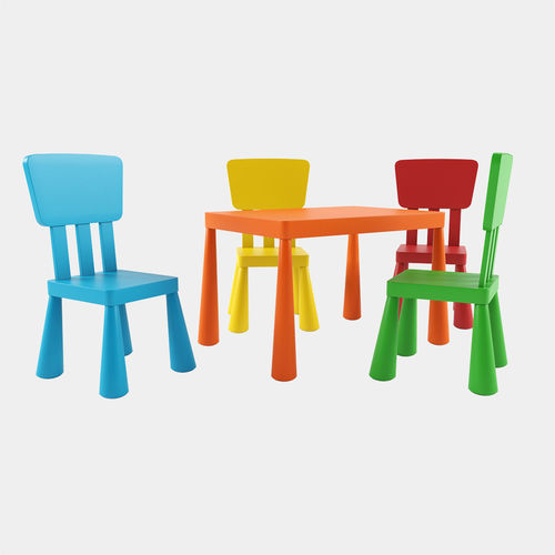 MAMMUT table and chairs 3D model
