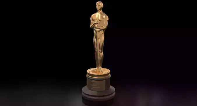 Academy Award Oscar Statue 3D model
