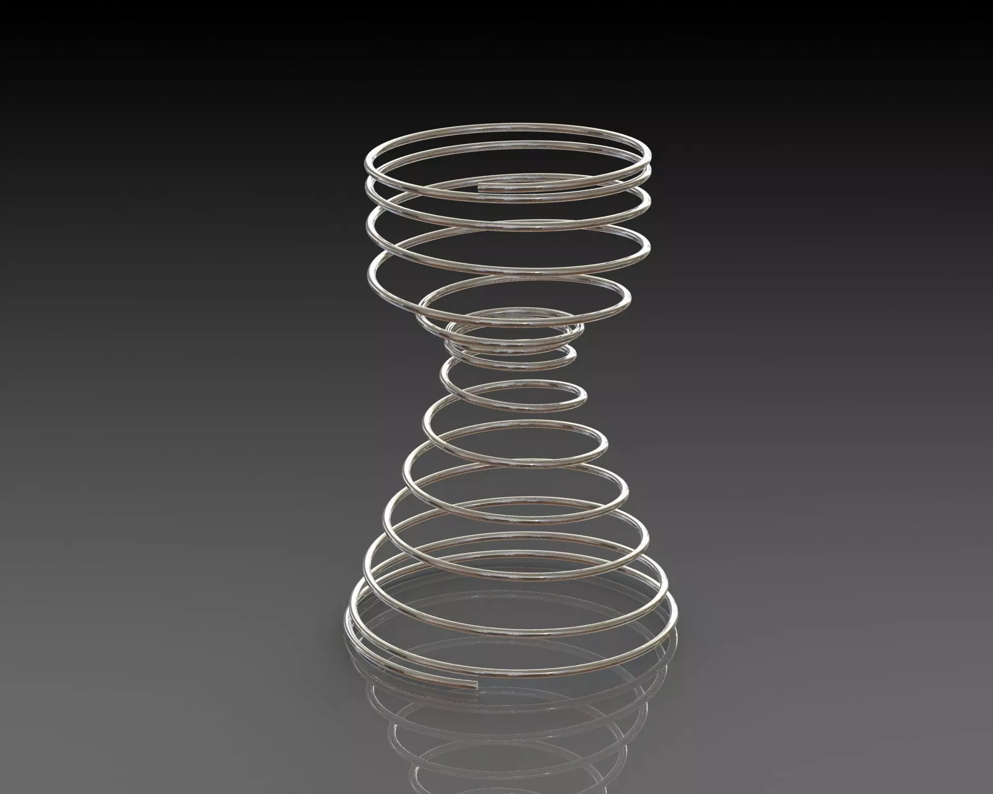 Spring tower Free 3D model_0