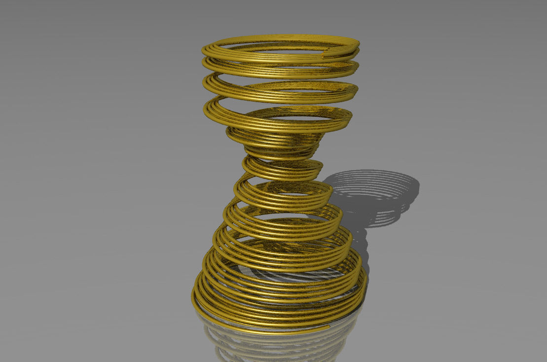 Spring tower Free 3D model_5