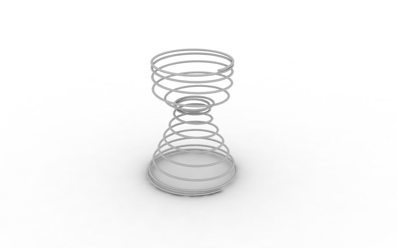 Spring tower Free 3D model_3