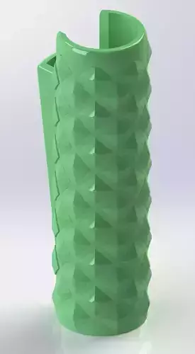 Clipper Case Pyramidal Surface 3D print model