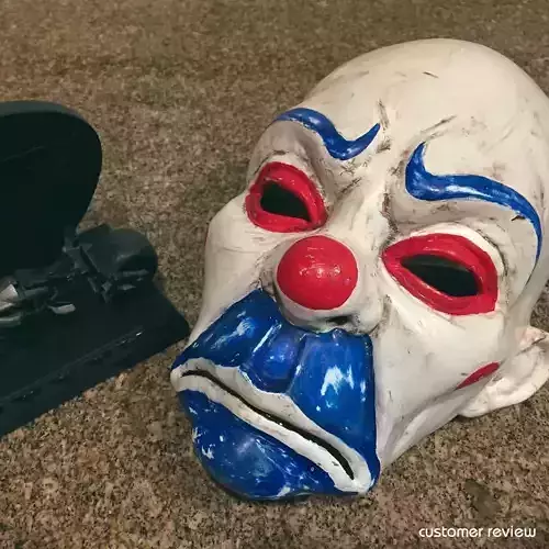 Henchmen Clown Mask Dark Knight Cosplay Halloween Helmet  3D print model
