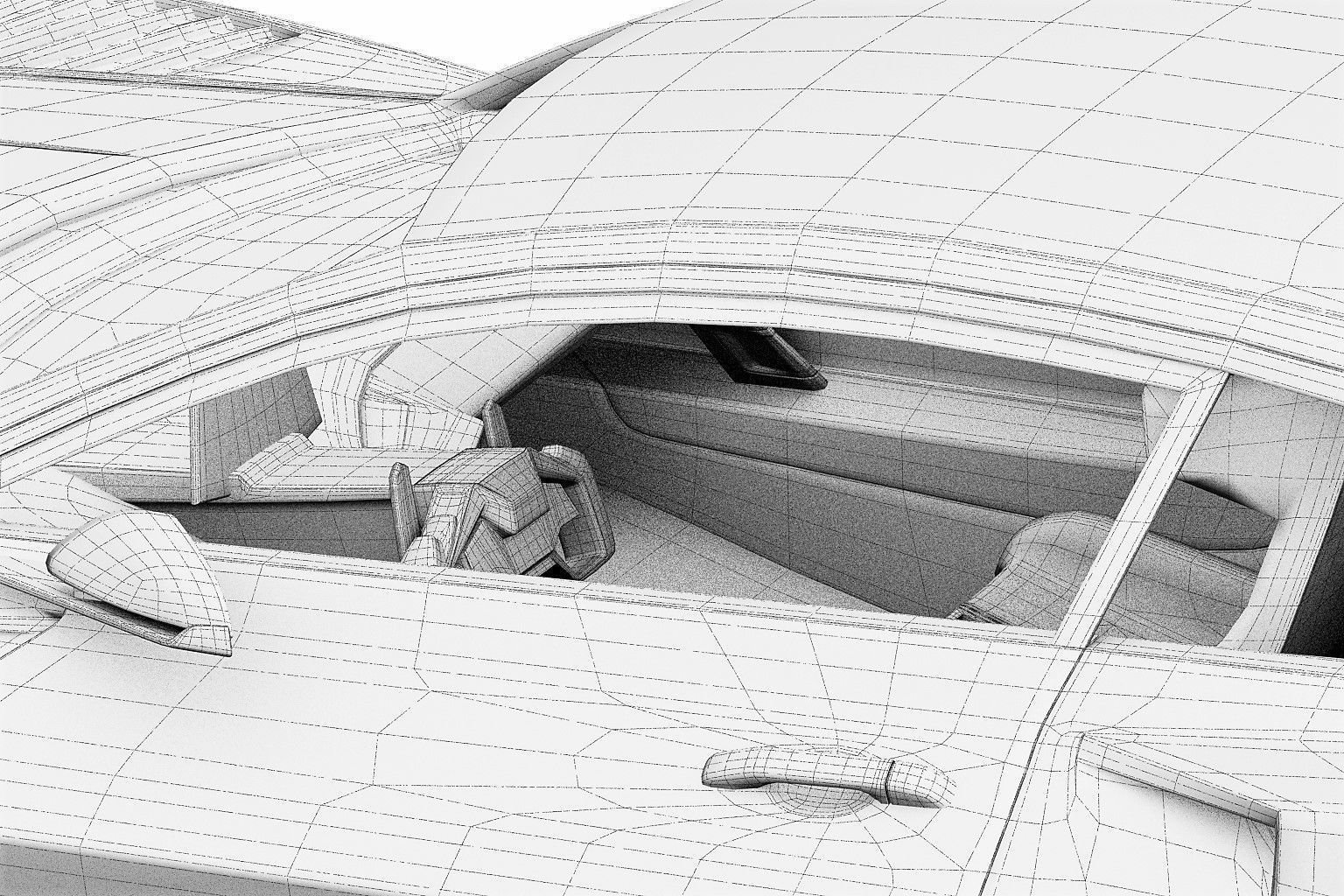 2018 Audi e-tron Vision GT 3D model_12