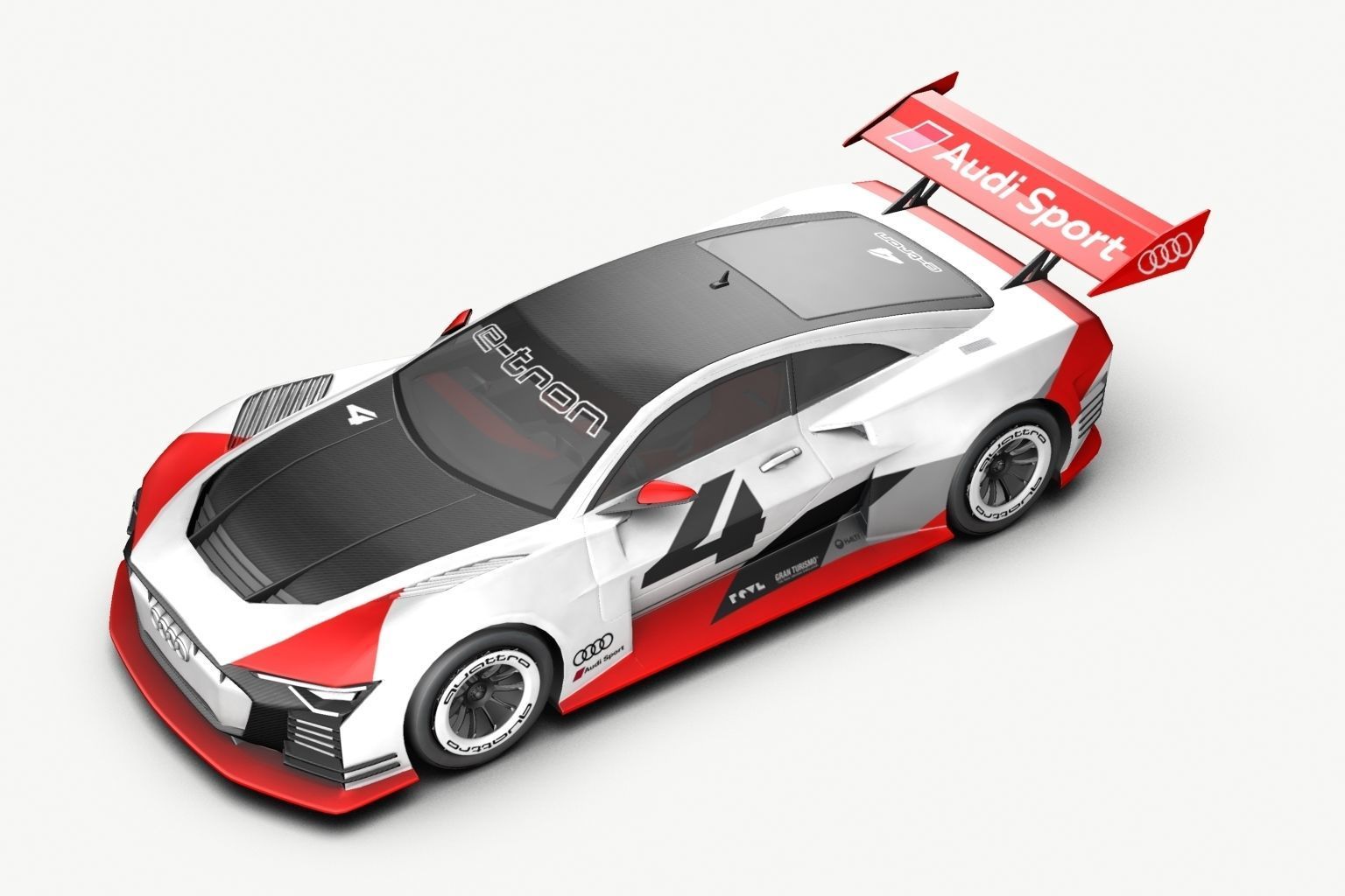 2018 Audi e-tron Vision GT 3D model_1