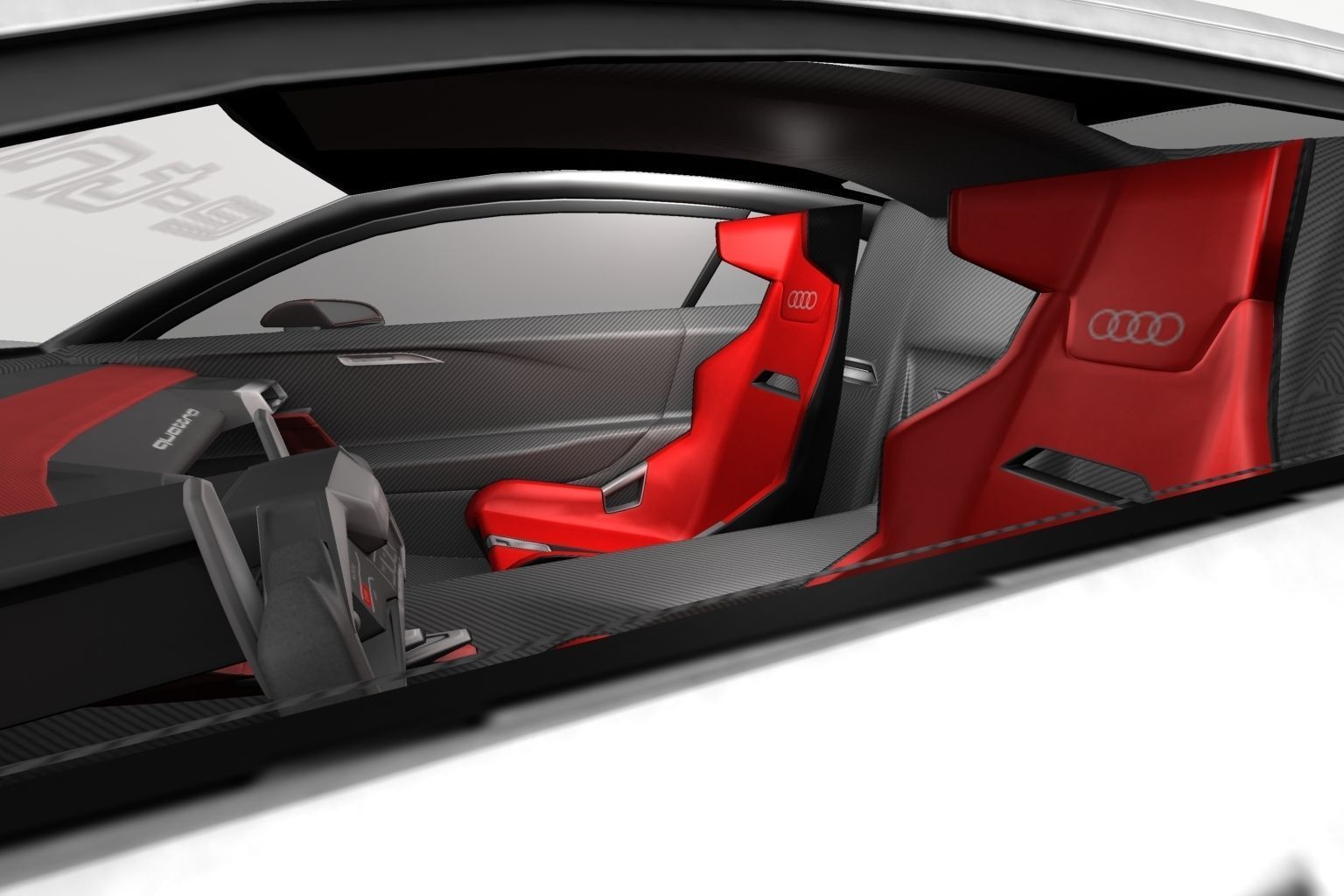 2018 Audi e-tron Vision GT 3D model_9