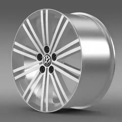 VW Polo Blue GT 2012 rim